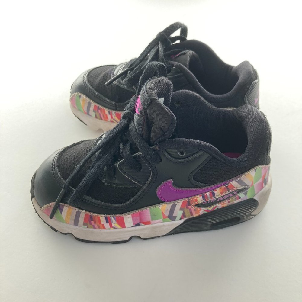 Nike Air Max 90 Print Mesh Sneakers Toddler Size 8C